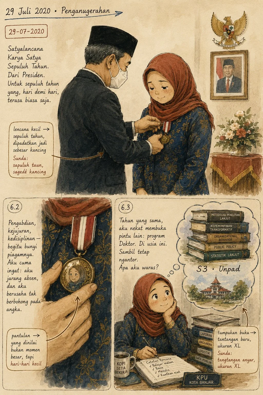 Halaman 6 memoar grafis Yunike Puspita