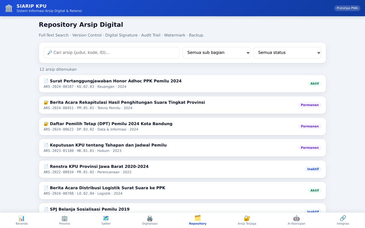 Repository Arsip